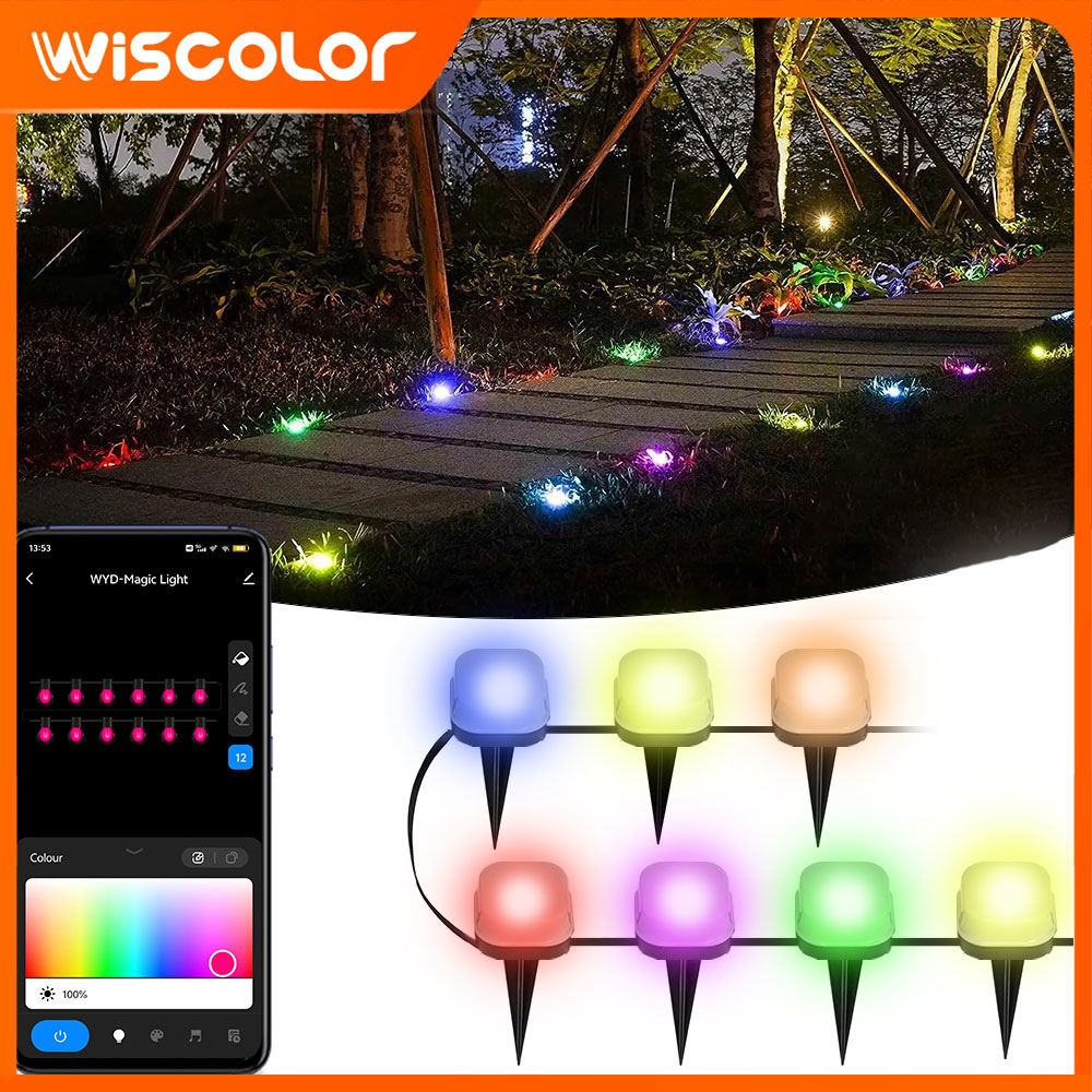 Rgb Desk Lamp Smart - إضاءة للحدائق الخارجية مقاومة للماء IP65