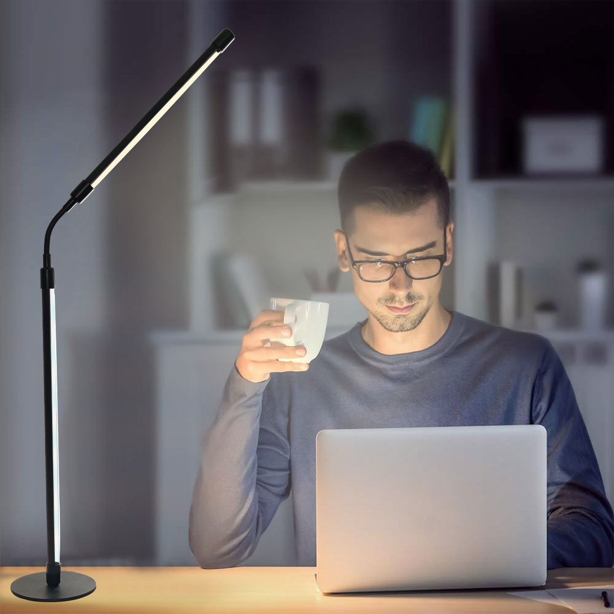 Rgb Desk Lamp Smart - مصباح مكتب LED ذكي متغير الألوان