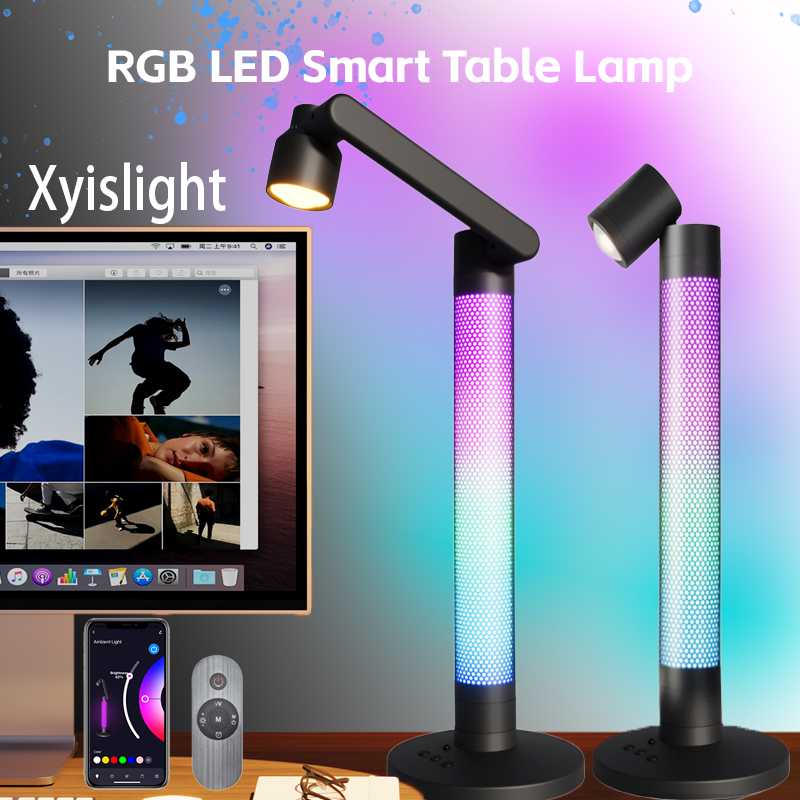 Rgb Desk Lamp Smart - مصباح طاولة القراءة الذكي Tuya RGB