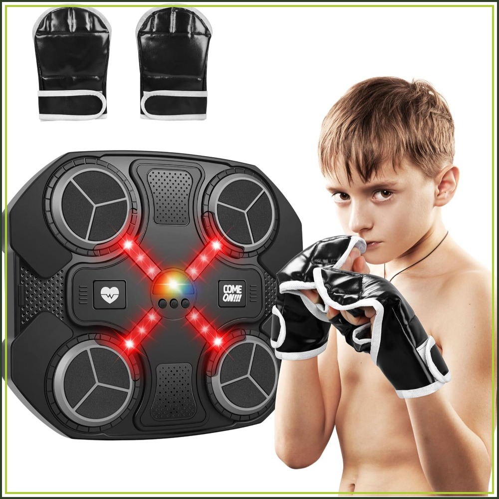 Led Gloves Music - جهاز ملاكمة ذكي مع بلوتوث، لعبة