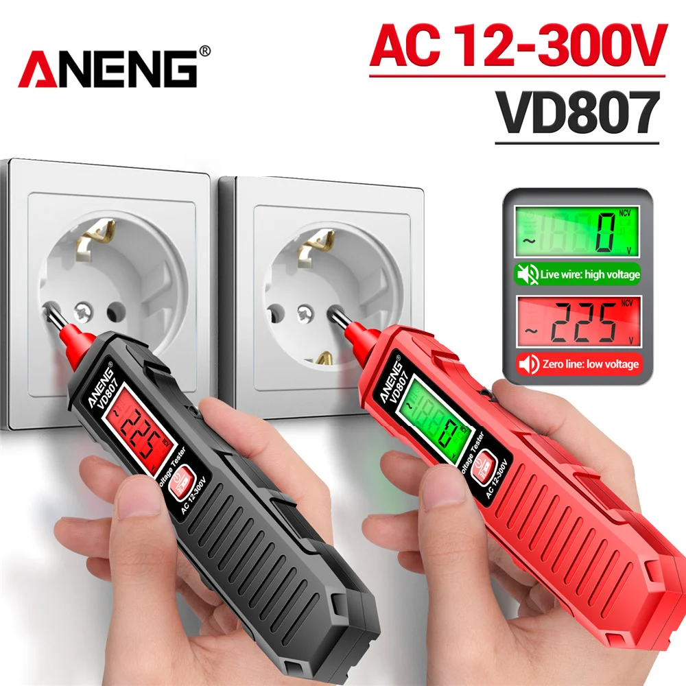 Electronics Quiz - ANENG VD807 كلمة واحدة التعريفي المحمولة