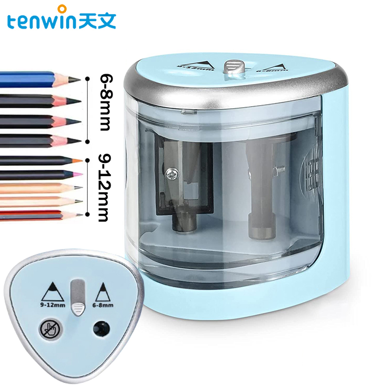 Electronics Gadgets For Home - Tenwin جديد اثنين حفرة الكهربائية مبراة