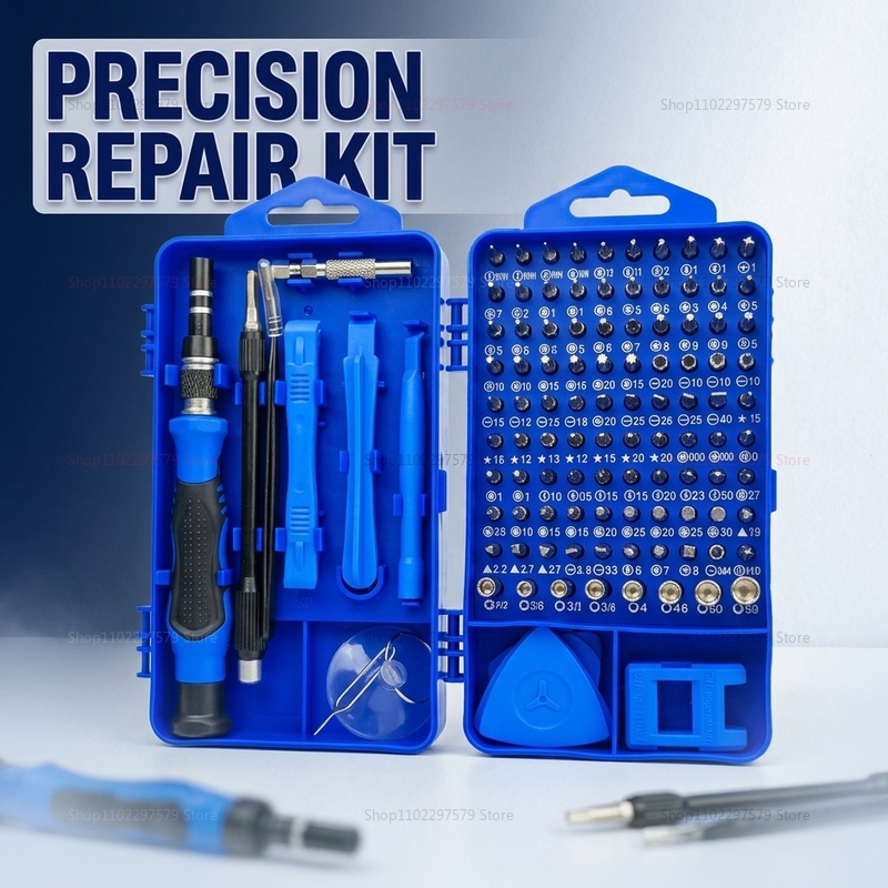 طقم مفكات متعدد الوظائف 115 في - مراجعة Electronics Repair Gadgets وسعره