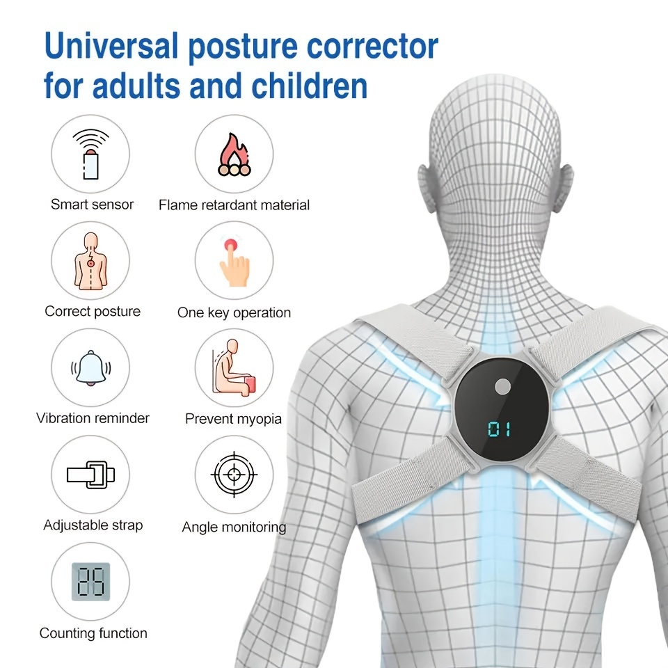 مصحح الوضعية القابل لإعادة الش - مراجعة Smart Posture Sensor وسعره