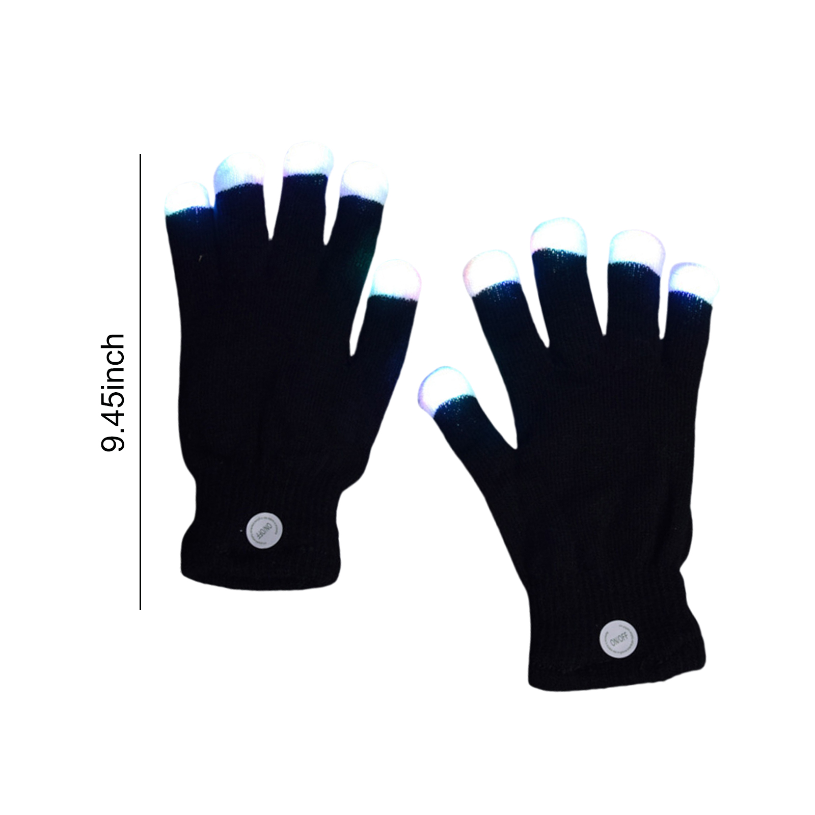 قفازات مضيئة بإضاءة LED وامضة  - مراجعة Led Gloves Music وسعره