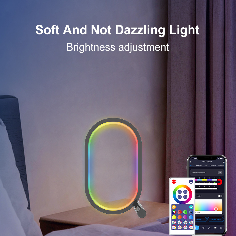 الذكية واي فاي APP الإبداعية م - مراجعة Rgb Desk Lamp Smart وسعره