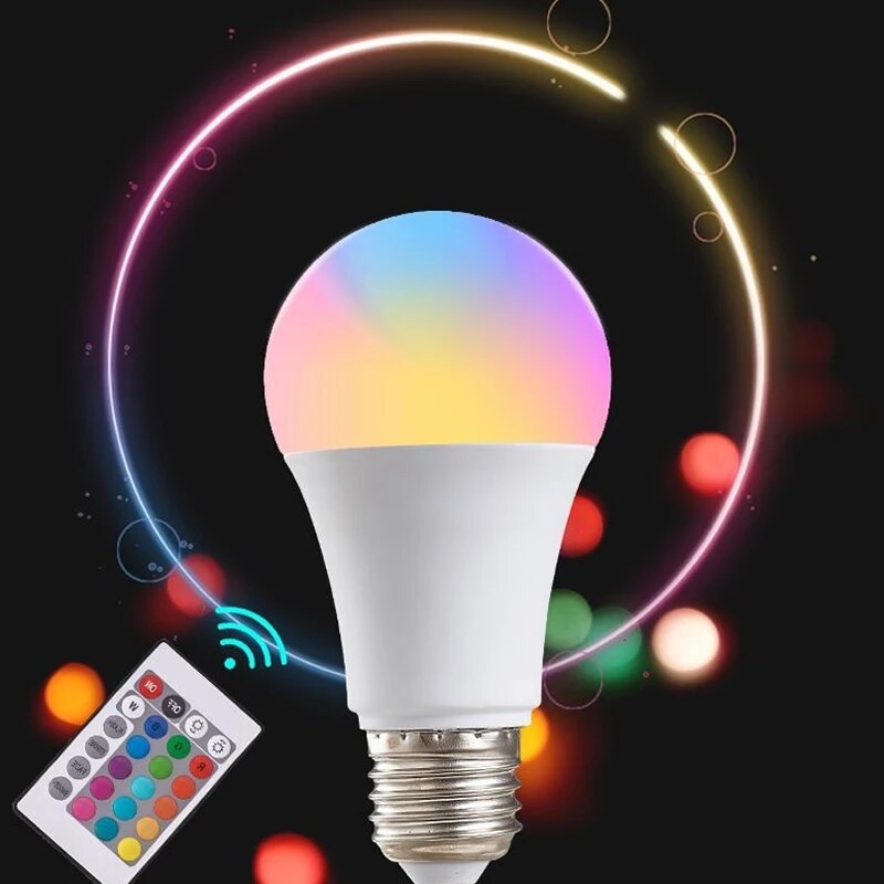 16 ألوان RGB لمبة LED متعدد ال - مراجعة Electronics Gadgets For Home وسعره