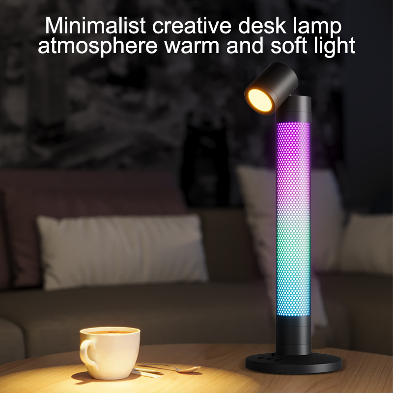 مصباح طاولة القراءة الذكي Tuya - مراجعة Rgb Desk Lamp Smart وسعره