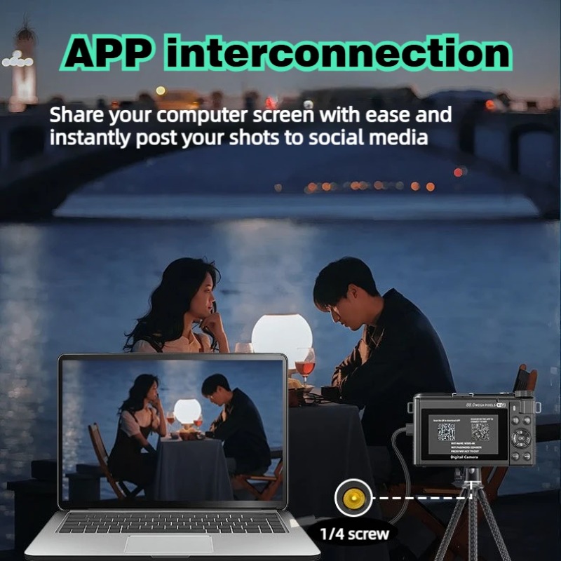 كاميرا رقمية WD300 بدقة 8K، كا - مراجعة Electronics Gadgets For Home وسعره