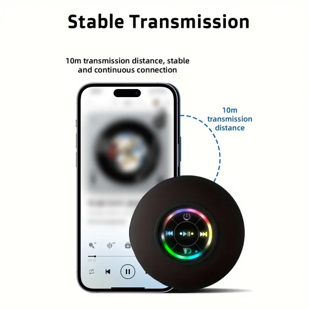 سمّاعات بلوتوث صغيرة دش مضخم ص - مراجعة Bluetooth Speaker Waterproof وسعره