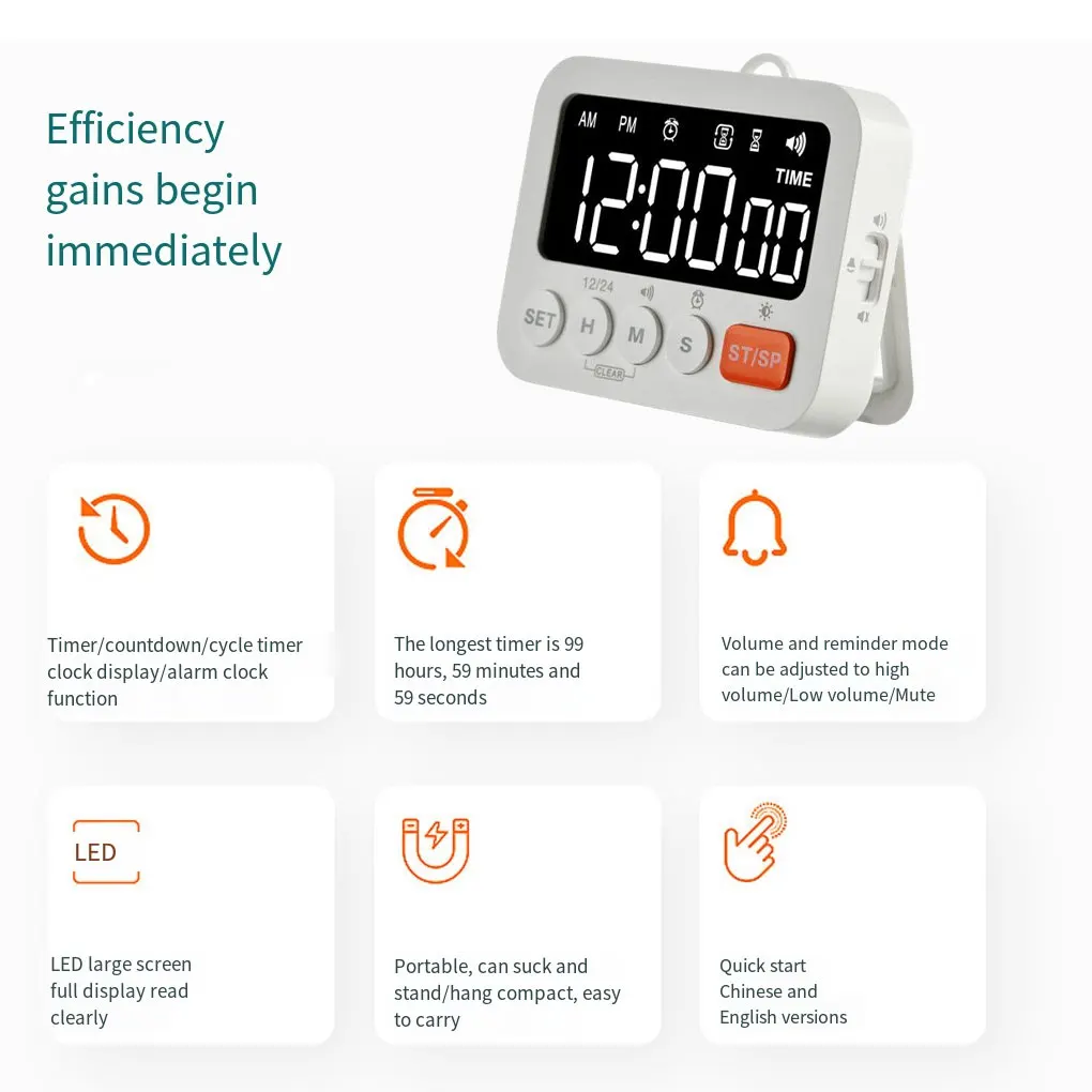 مؤقت طهي رقمي مع منبه وعداد تن - مراجعة Electronics And Gadgets G وسعره