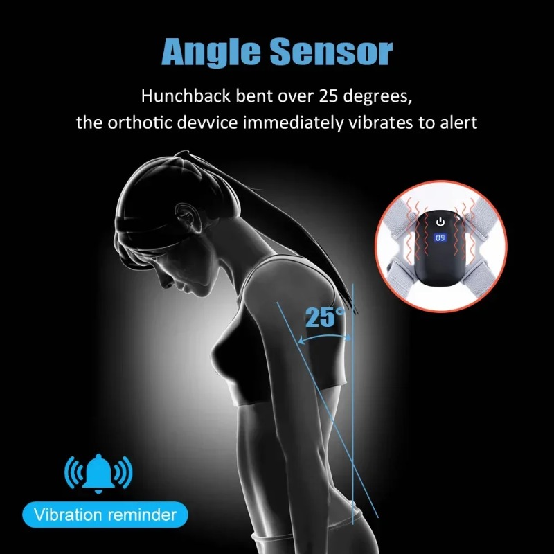 مع جهاز استشعار الظهر الذكي مص - مراجعة Smart Posture Sensor وسعره