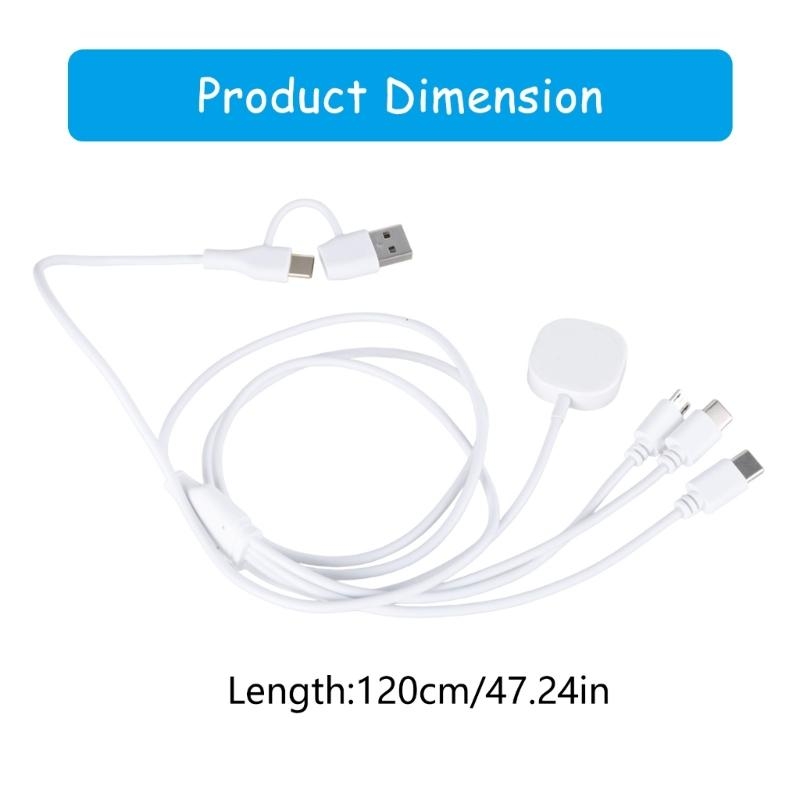 كابل شحن متعدد 4 في 1 USB C عا - مراجعة Electronics And Gadgets C وسعره