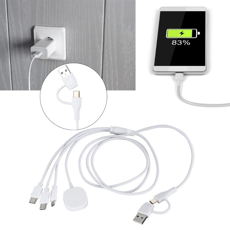 كابل شحن متعدد 4 في 1 USB C عا - مراجعة Electronics And Gadgets C وسعره