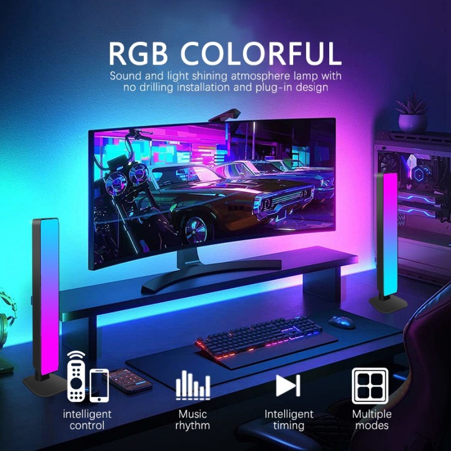 ضوء جو ذكي للألعاب بتقنية RGB  - مراجعة Rgb Desk Lamp Smart وسعره