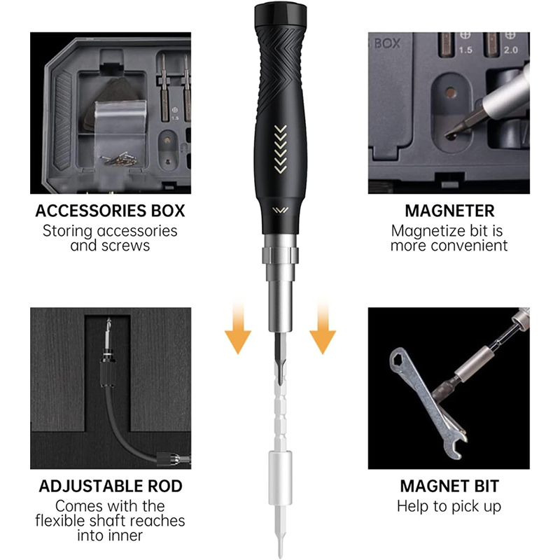 145 في 1 طقم مفك برغي إلكتروني - مراجعة Electronics Repair Gadgets وسعره