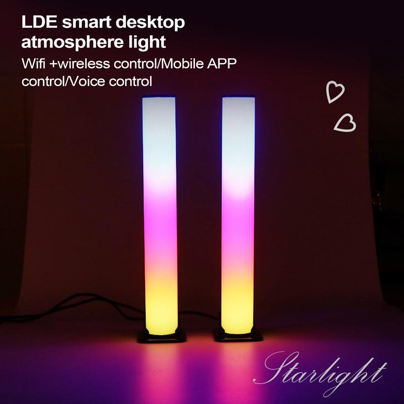 أضواء RGB الزخرفية الذكية الزخ - مراجعة Rgb Desk Lamp Smart وسعره