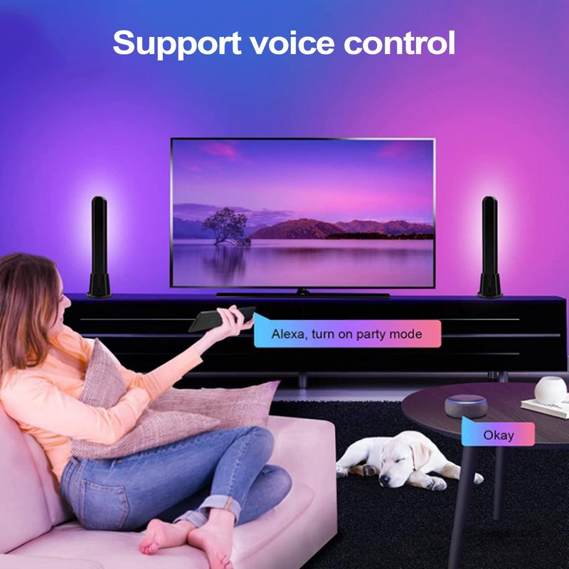 أضواء RGB الزخرفية الذكية الزخ - مراجعة Rgb Desk Lamp Smart وسعره