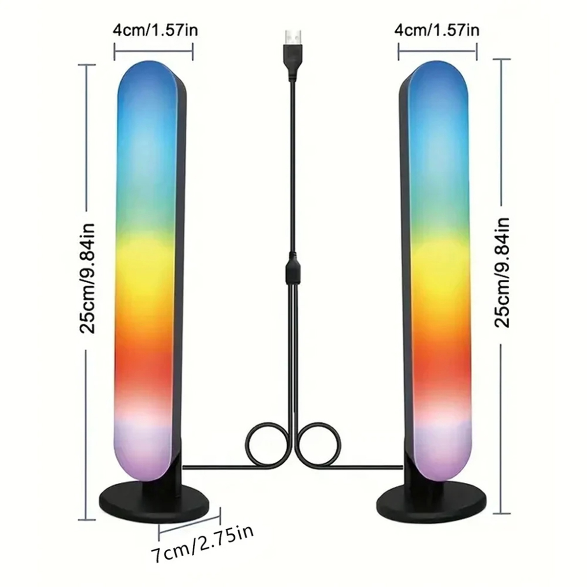 RGB الذكية LED قطاع ضوء الليل  - مراجعة Rgb Desk Lamp Smart وسعره
