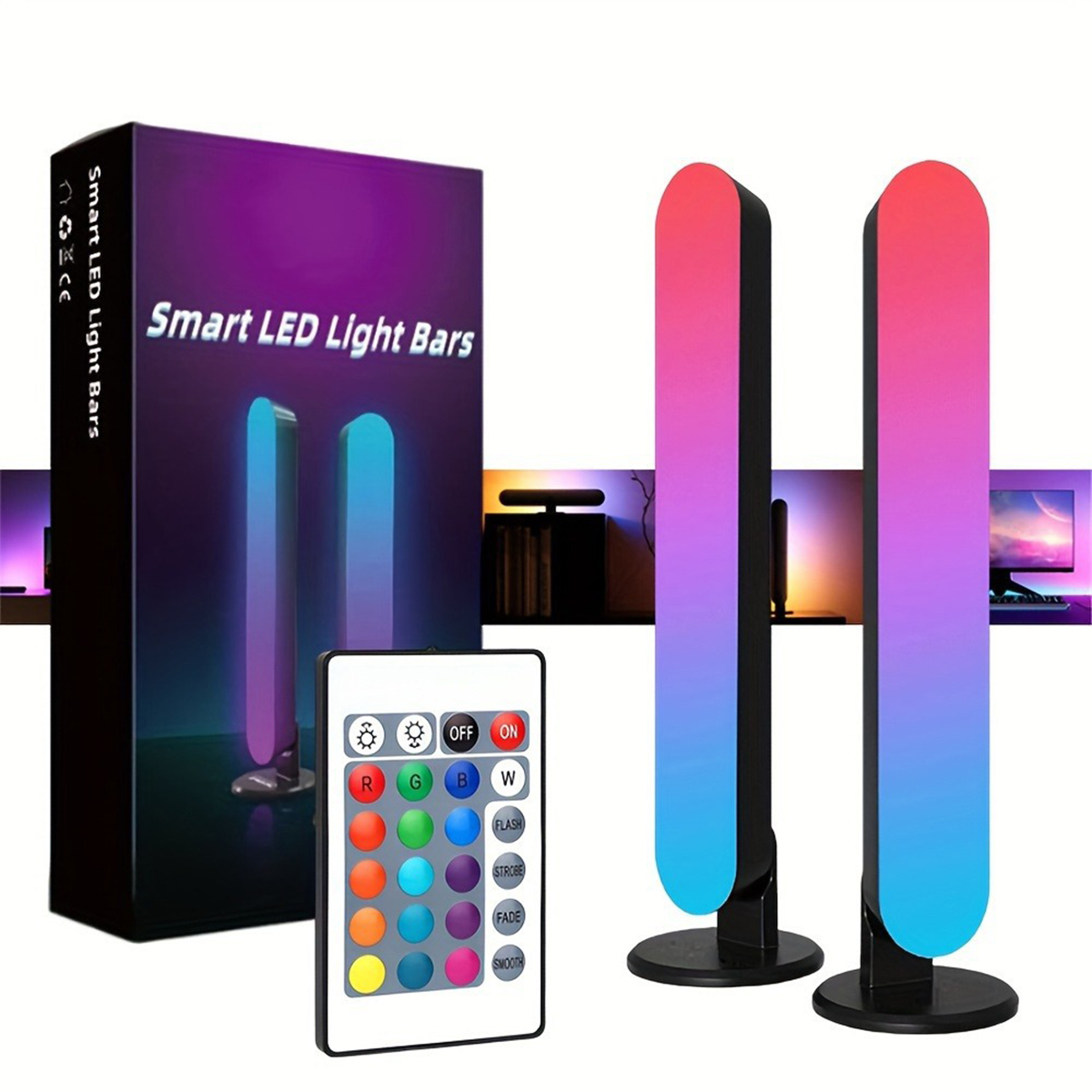 RGB الذكية LED قطاع ضوء الليل  - مراجعة Rgb Desk Lamp Smart وسعره
