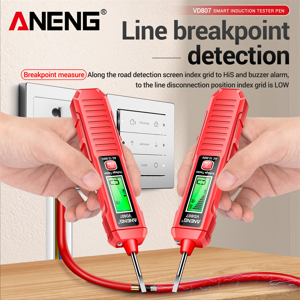 ANENG VD807 جهاز اختبار التعري - مراجعة Electronics Quiz وسعره
