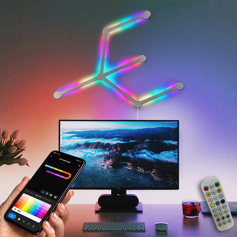 شريط إضاءة RGB، التحكم في تطبي - مراجعة Rgb Desk Lamp Smart وسعره