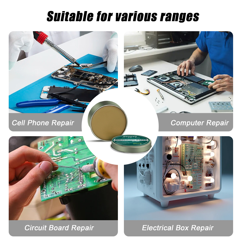 10 جرام/30 جرام/100 جرام لحام  - مراجعة Electronics Repair Gadgets وسعره