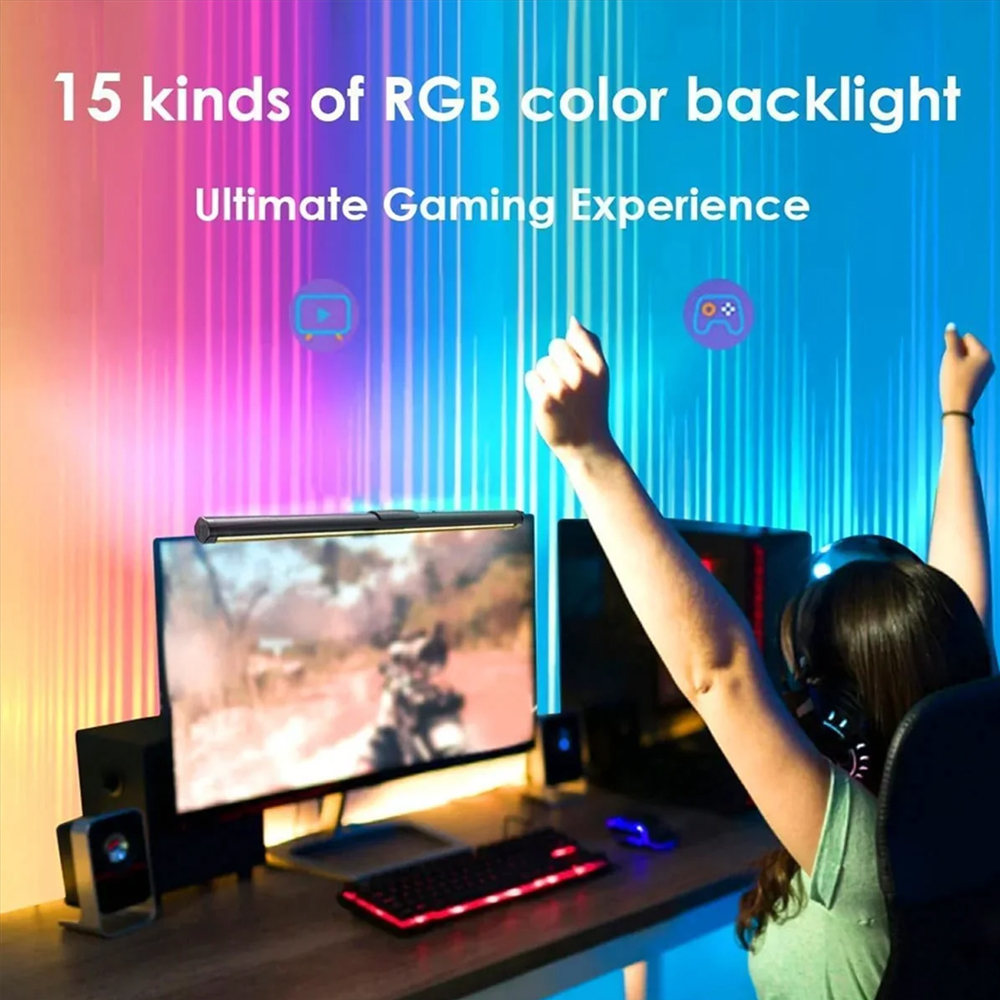 شريط إضاءة لتزيين الشاشة، إضاء - مراجعة Rgb Desk Lamp Smart وسعره
