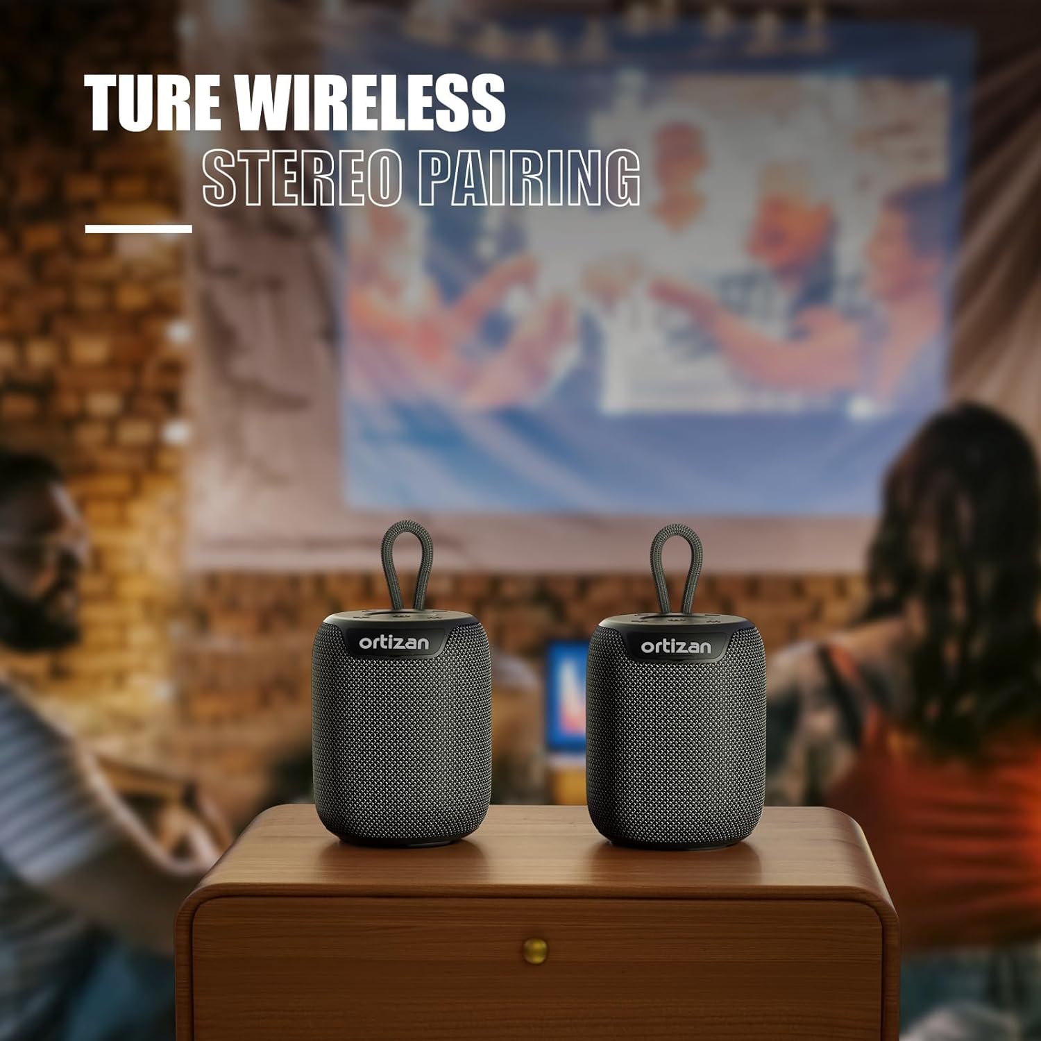 مكبر صوت بلوتوث Ortizan Party، - مراجعة Electronics Gadgets For Home وسعره